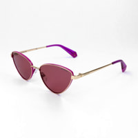 Polaroid - lunettes de soleil pour femme - doré - indice solaire: cat. 2