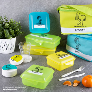 Borsa termica 7 L Excelsa – Peanuts, Poliestere Verde Snoopy