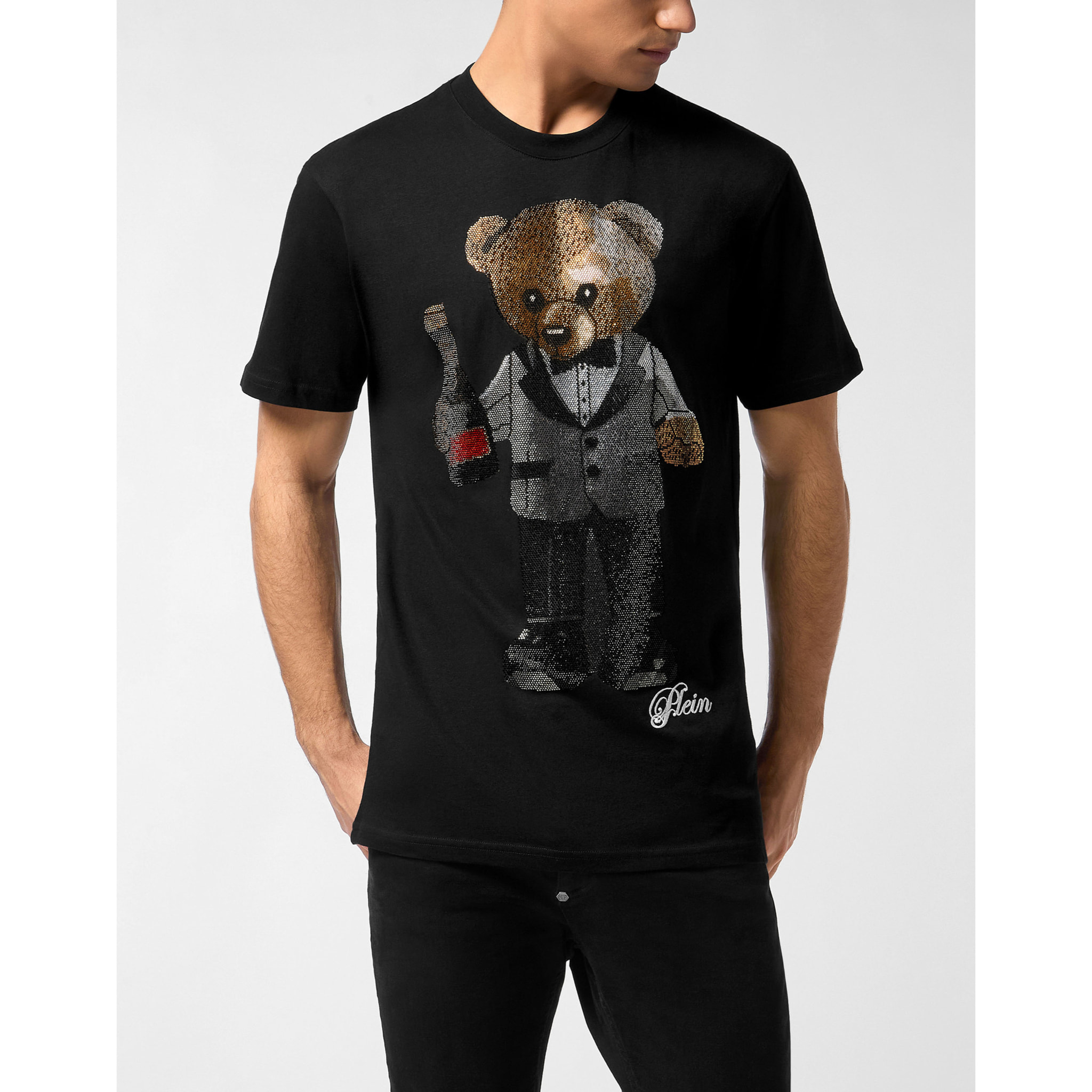 PHILIPP PLEIN Camiseta Cuello Redondo Ss TEDDY