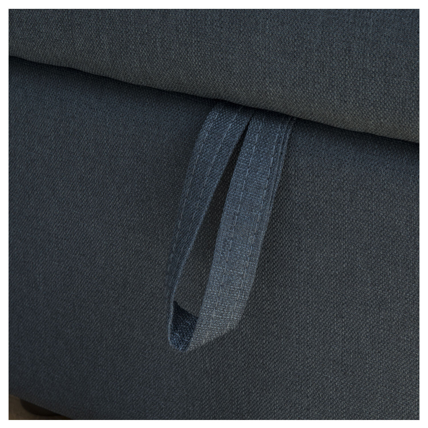 Canapé d'angle convertible CLARK 3 places bleu