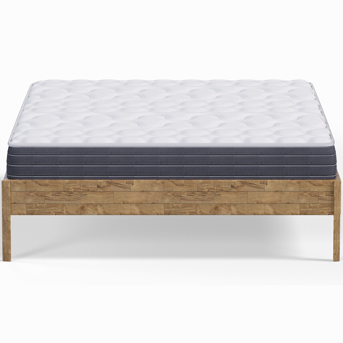Pack lit en bois massif + Matelas mémoire de forme - AINA & MEMO HR