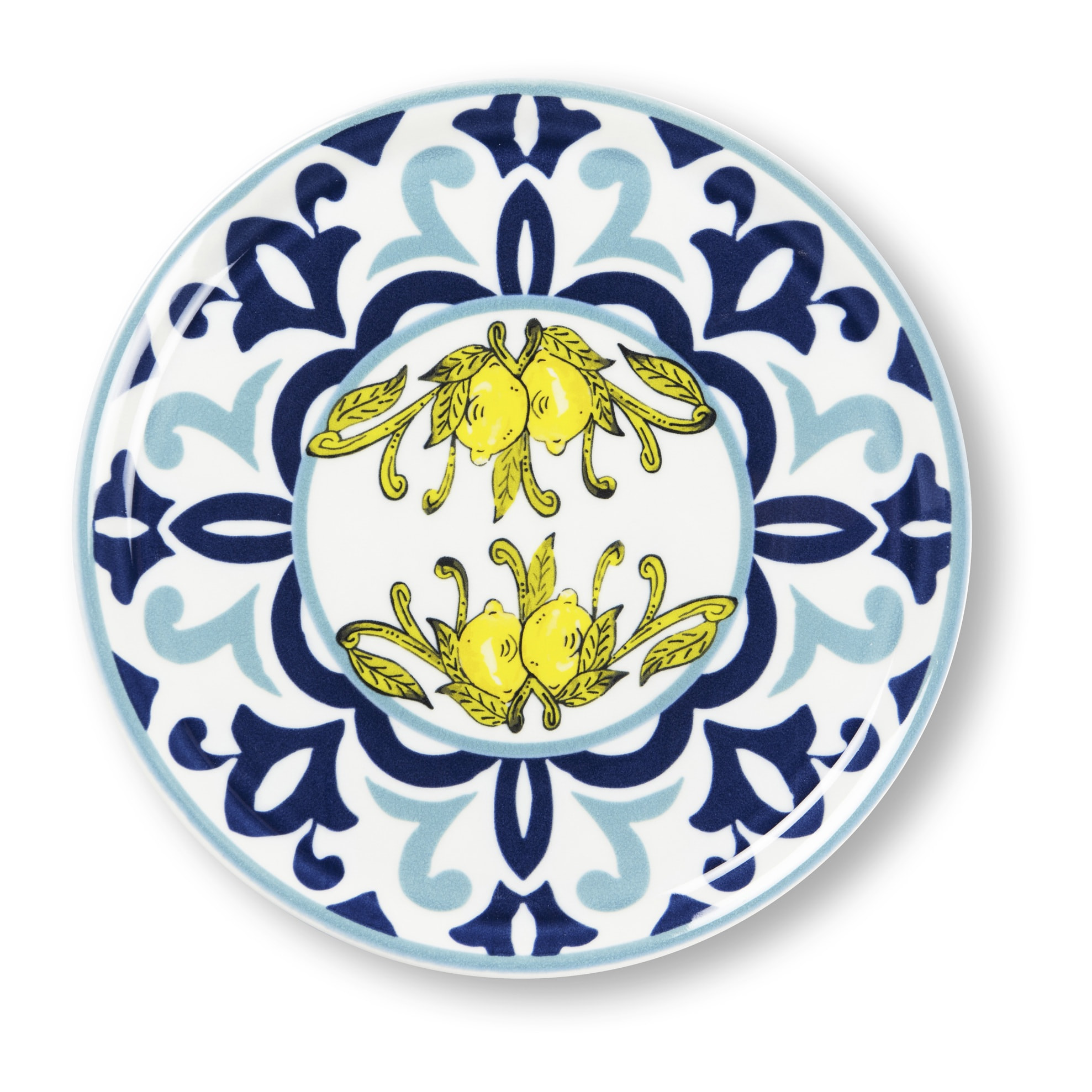 Set 6 Piatti Pizza Excelsa – Amalfi, Porcellana Multicolore