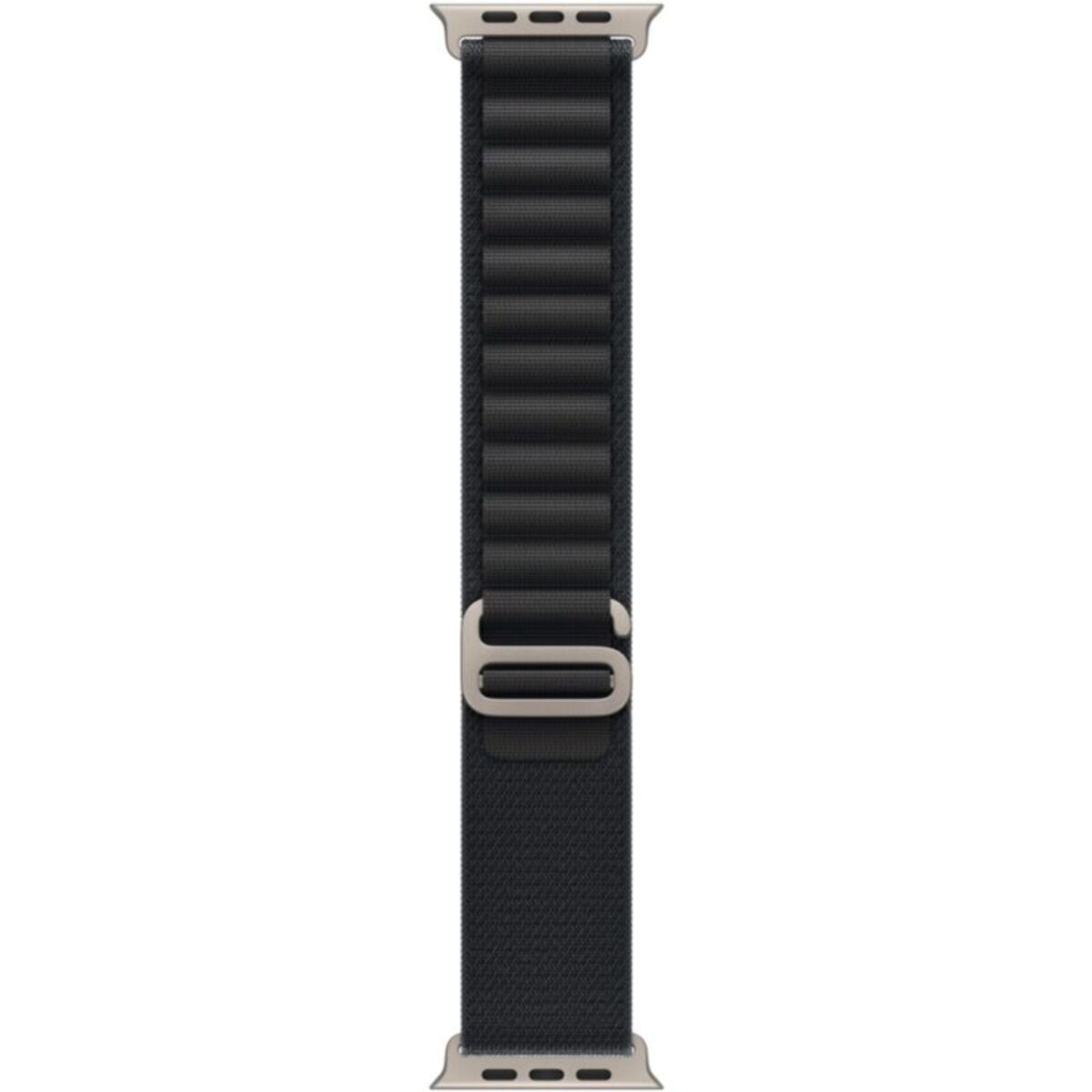 Bracelet APPLE 49 mm Medium Alpine noir naturel