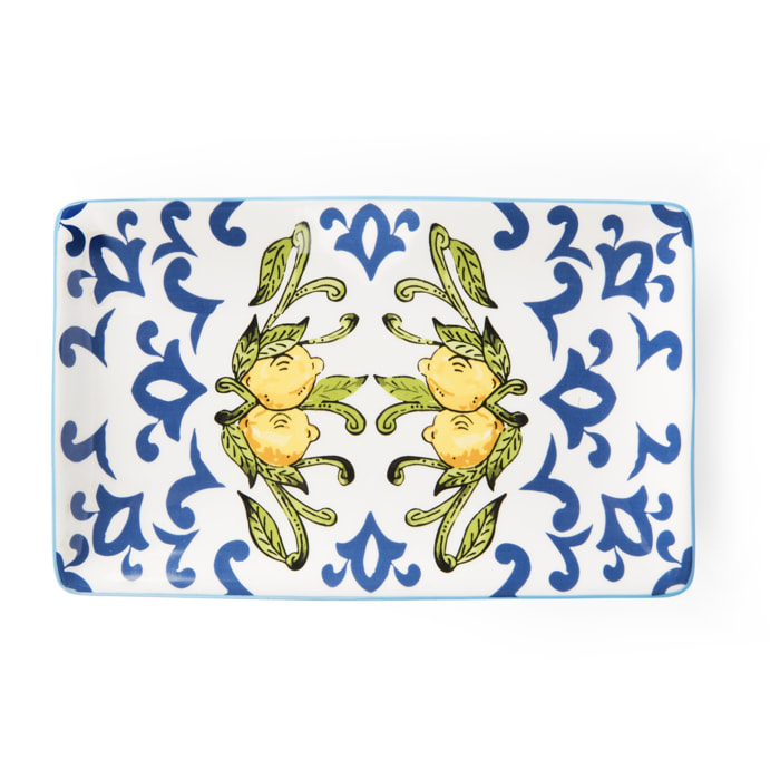 Set 6 piatti portata in ceramica Excelsa – Amalfi, Multicolore