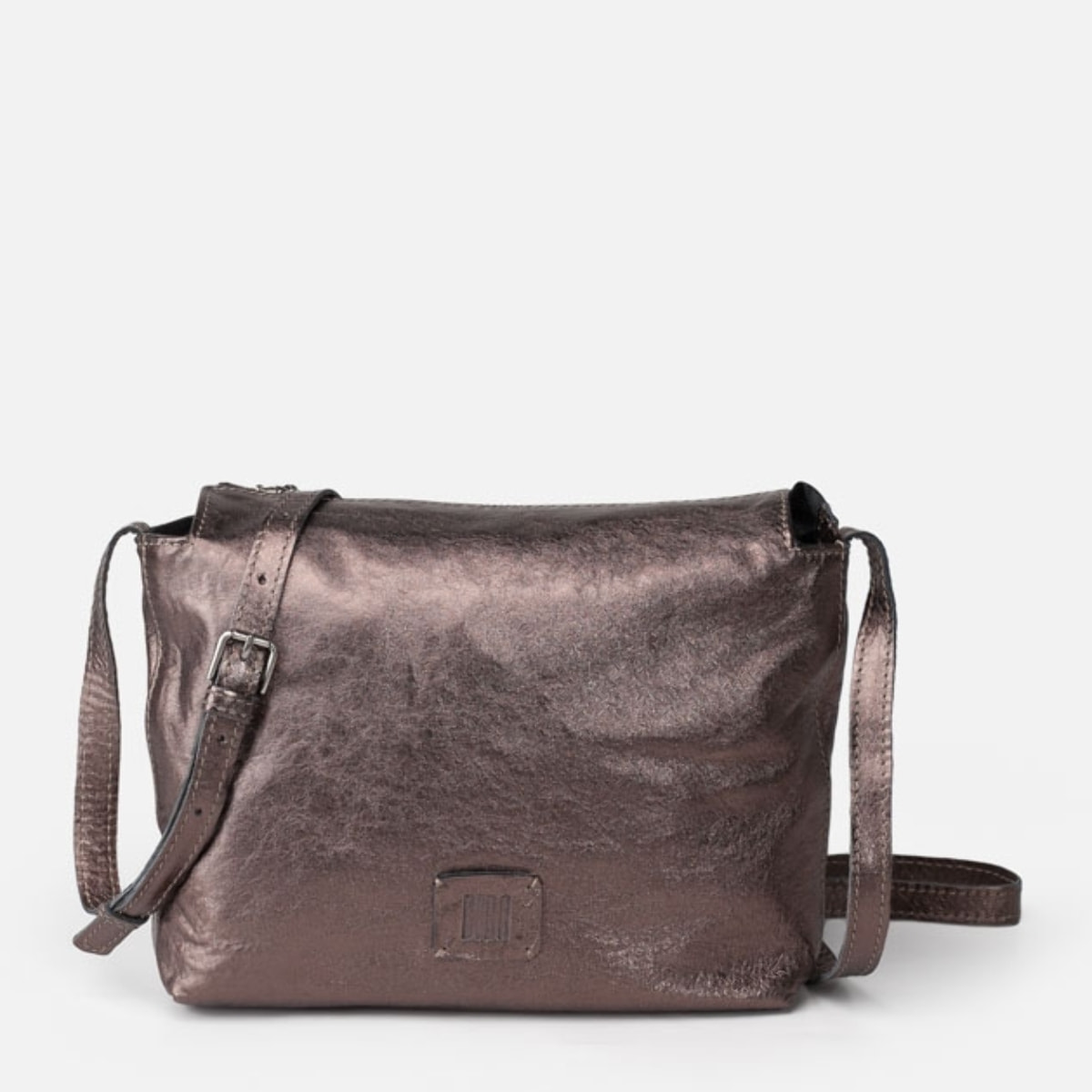 Bandolera BIBA Chester Smog de piel
