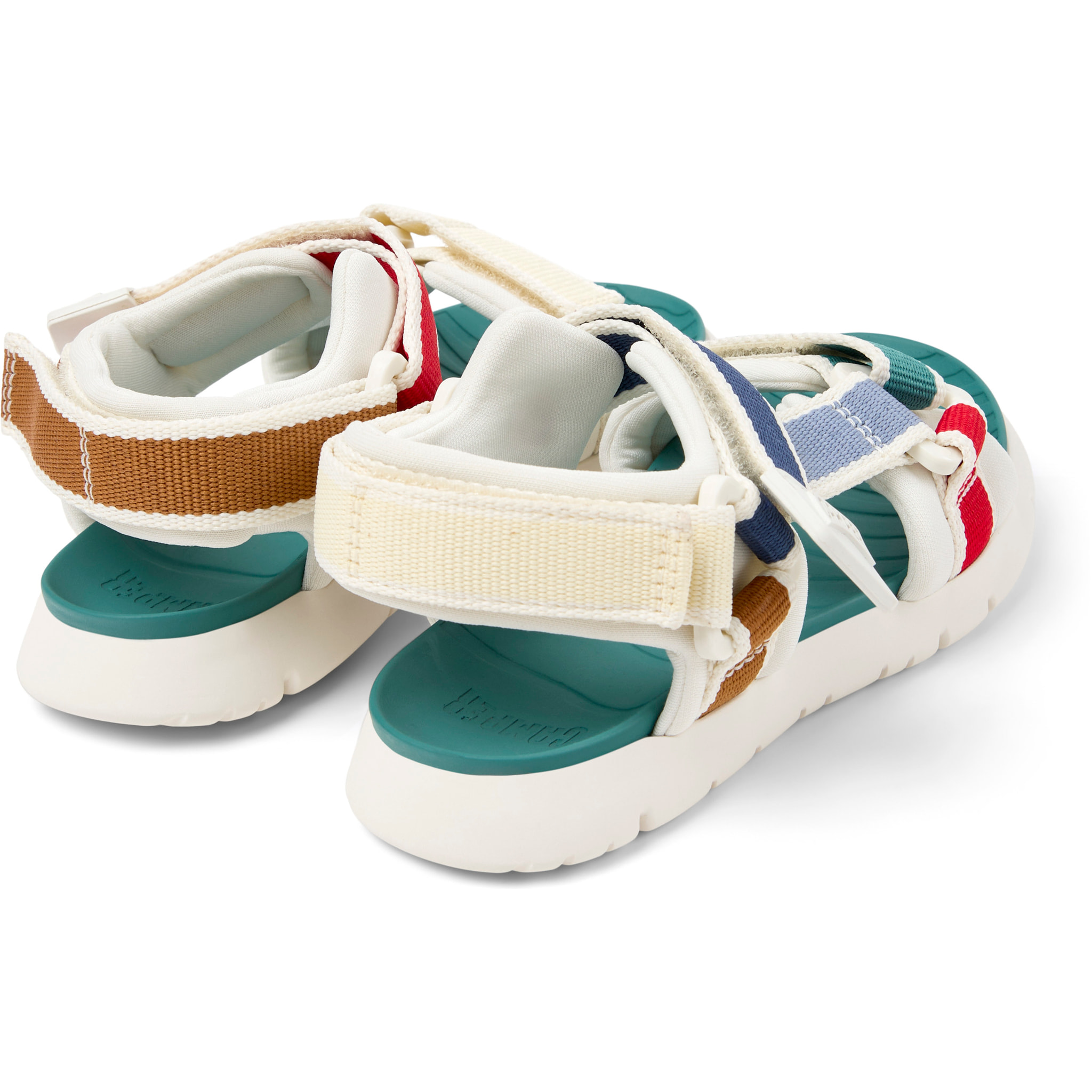 Sandalias - CAMPER Oruga Twins - Multicolor - Textil técnico