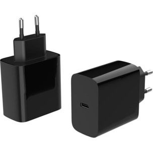 Chargeur + câble LISTO USB-C 45W + Câble USB-C 2M Noir