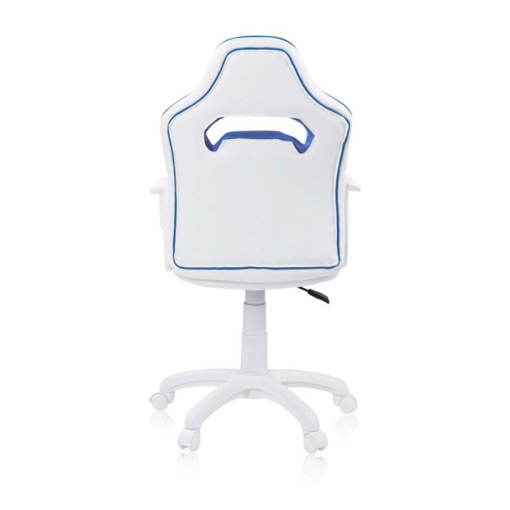 Silla gaming sticker azul DRW Sticker Blanco Azul DRW