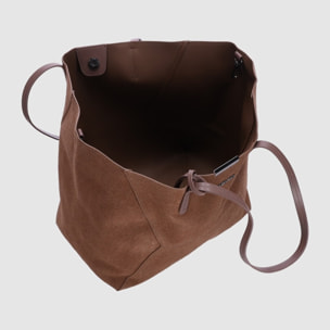 Bolso - Marron - Medida: 48 cm x 31 cm x 19 cm