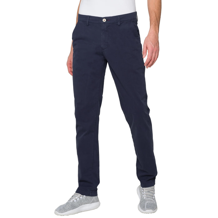 Pantalone Hot Buttered chinos Dawson Blu