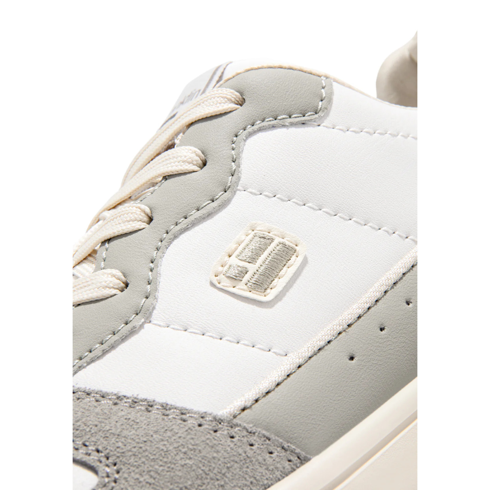 Zapatillas Unisex Court V2 Flag Blanco / Gris D.Franklin