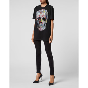 PHILIPP PLEIN Camiseta Cuello Redondo SKULL