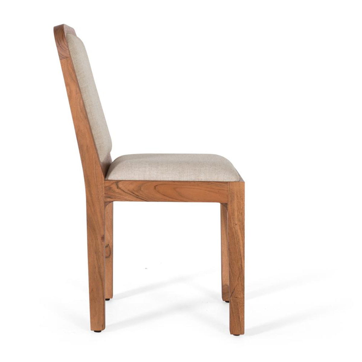 Silla de Madera de Acacia 45 Cm Estilo Rústico Moderno