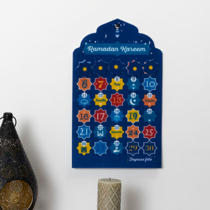 Calendrier Ramadan