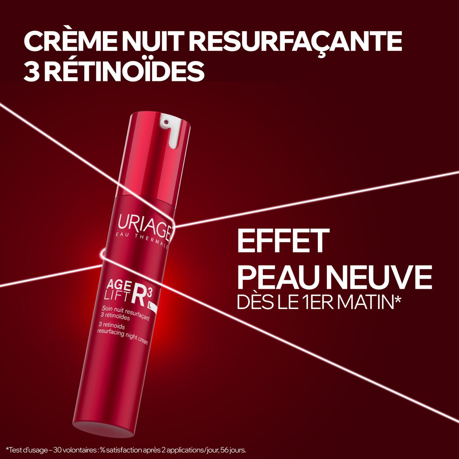 Age Lift R3 - Soin Nuit Resurfaçant 3 Rétinoïdes 40ml
