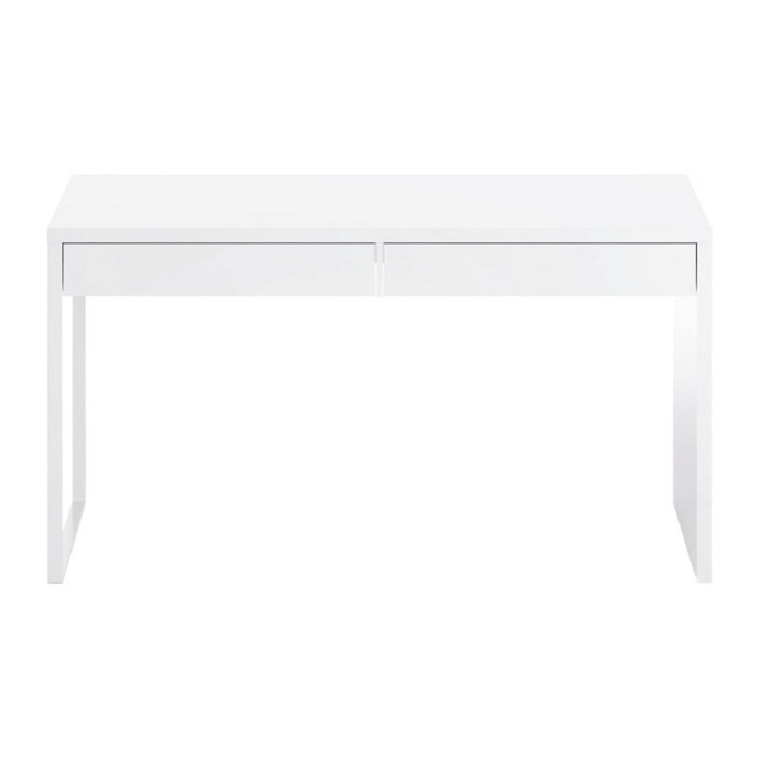 Mesa de ordenador Touch Blanco Artik (Blanco Mate)