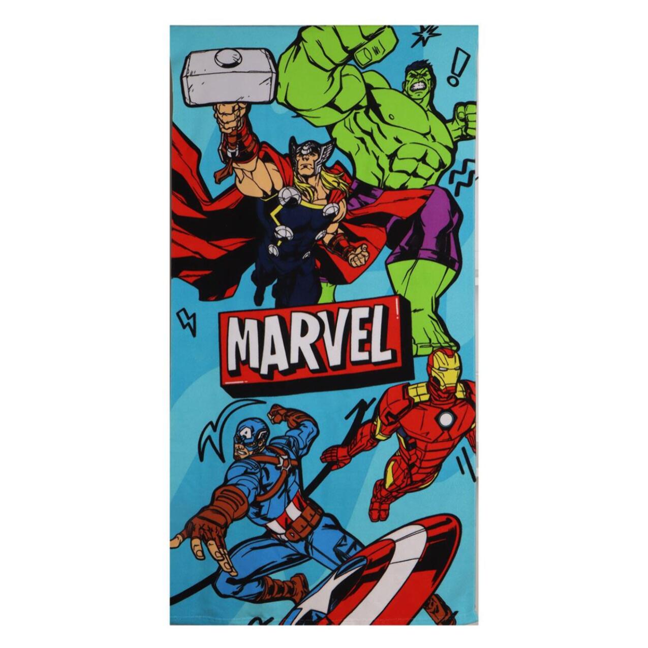 Set de Toalla de Avengers - 70x140x1 cm - Color:Multicolor