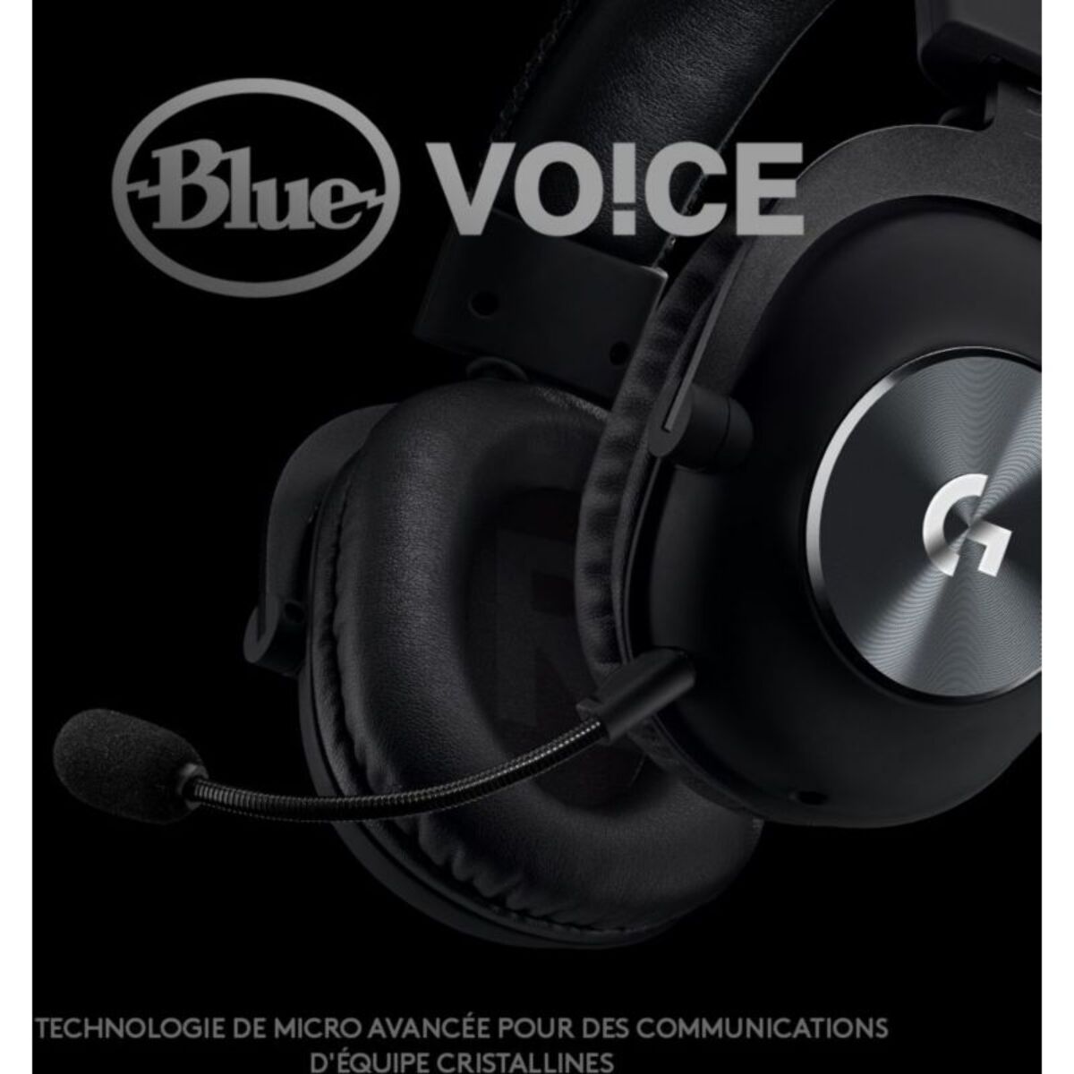 Casque gamer LOGITECH G PRO X Gaming Headset Noir