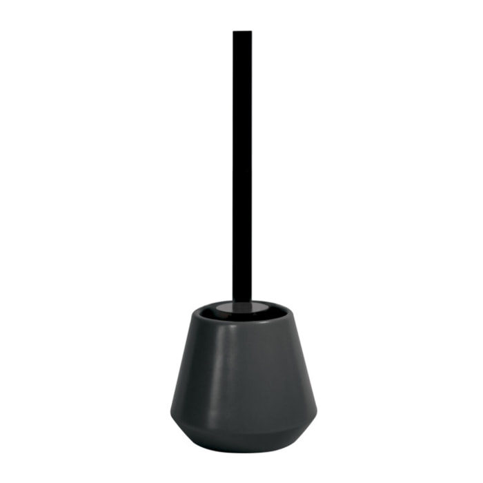 BROSSE WC JOSHUA NOIR AVEC MANCHE NOIRE