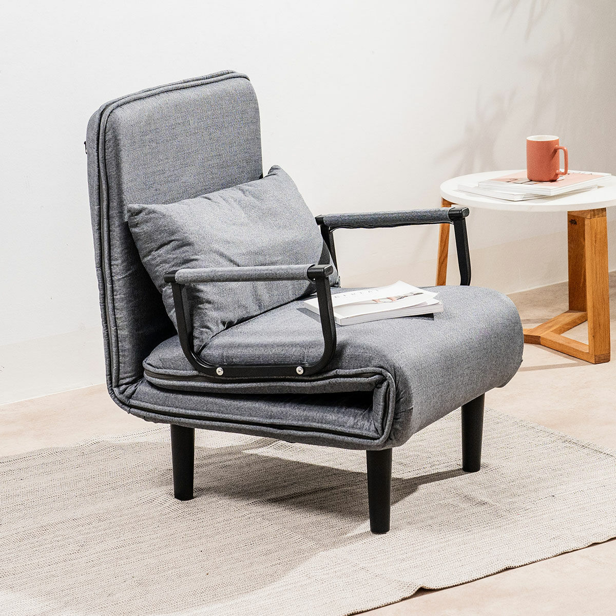 Poltrona Letto 1 Piazza Trasformabile 4 in 1 Softfa InnovaGoods