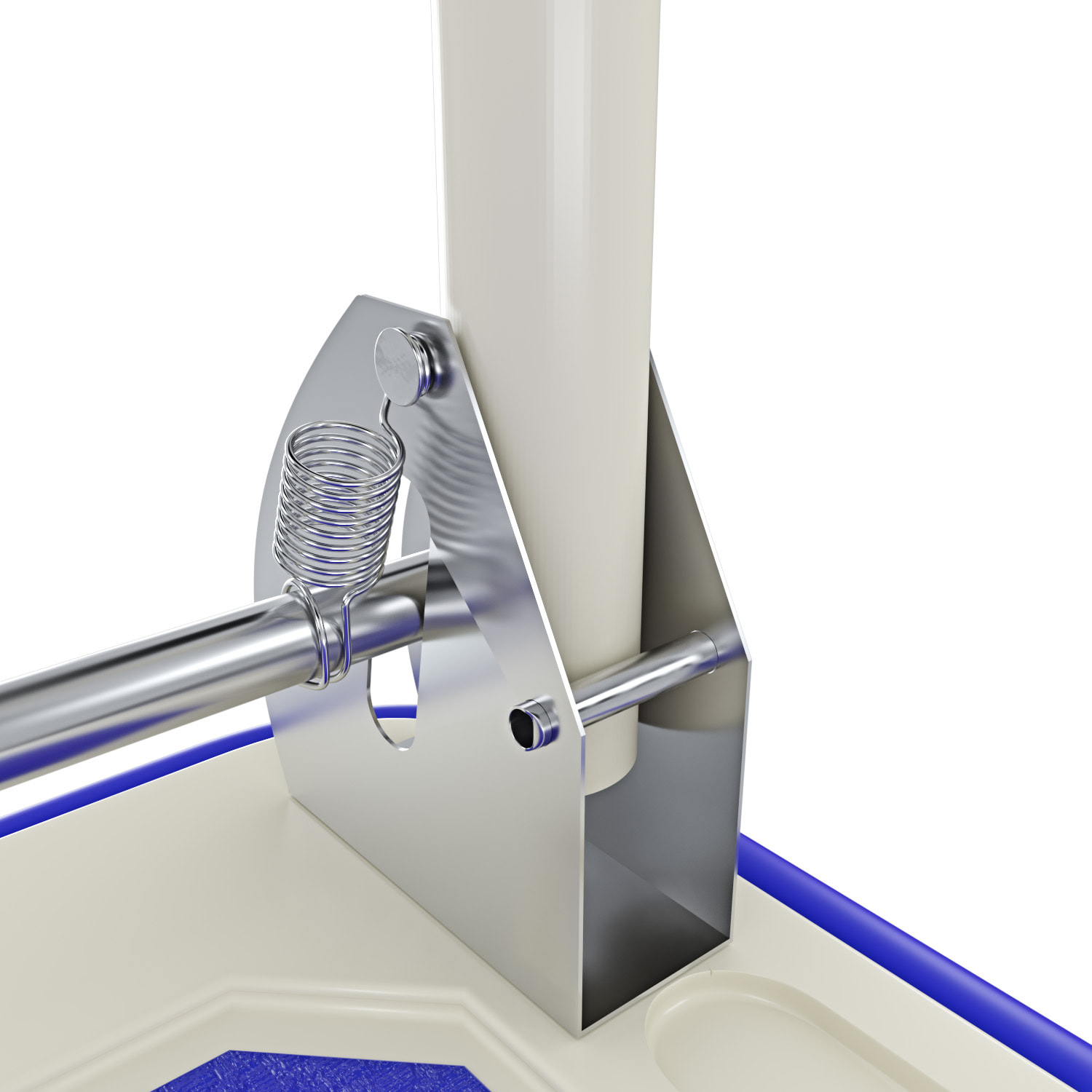 Carrello Richiudibile Pieghevole Portata 150 Kg 4 Ruote Carrellino Trasportatore Pianale Acciaio Antiscivolo Portapacchi Trasporto 82 x 48 x 72 Cm Blu