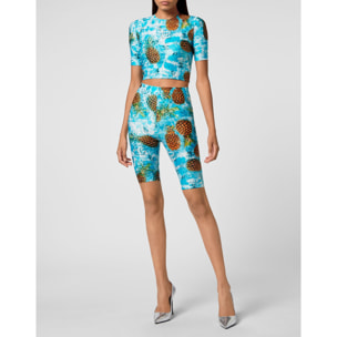PHILIPP PLEIN Pantalones cortos PINEAPPLE SKIES