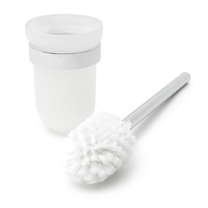 Project Brosse WC, chromé/verre dépoli (SATDPROJ37)