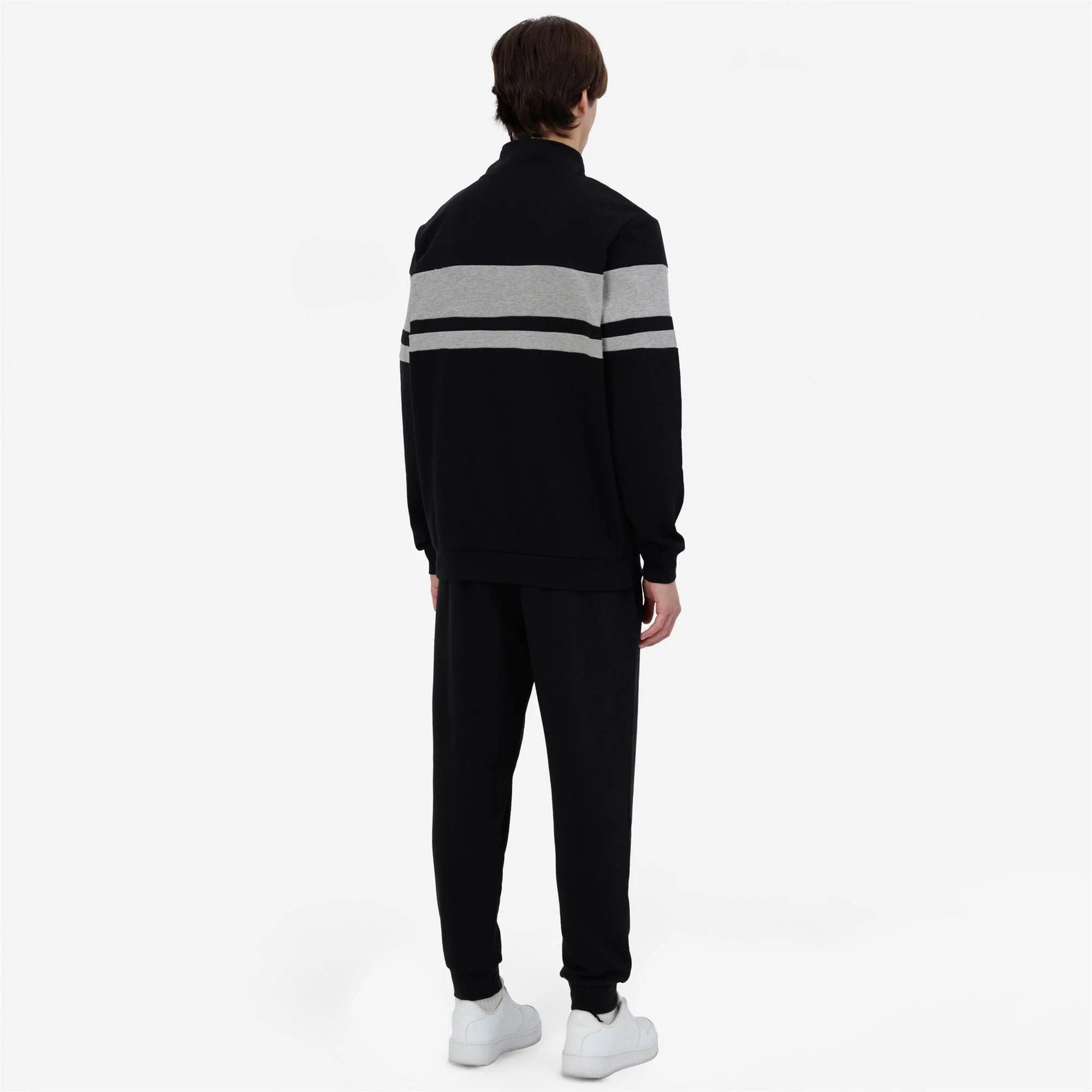 Kappa - Tute Sportive Uomo Nero - Logo Goppio