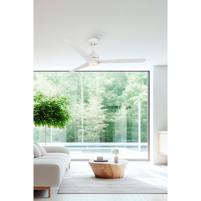 NUU L LED Ventilador de techo blanco