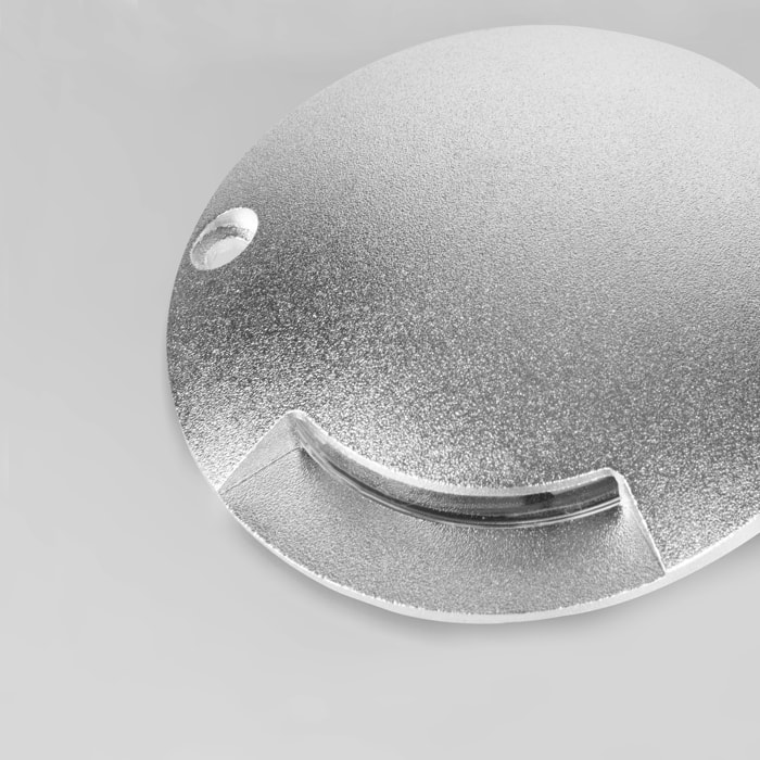 Forlight Side baliza exterior coon luz led blanco cálido 3000K en color gris