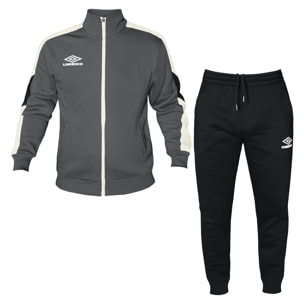 Tuta Uomo UMBRO Cotone Felpato Full Zip