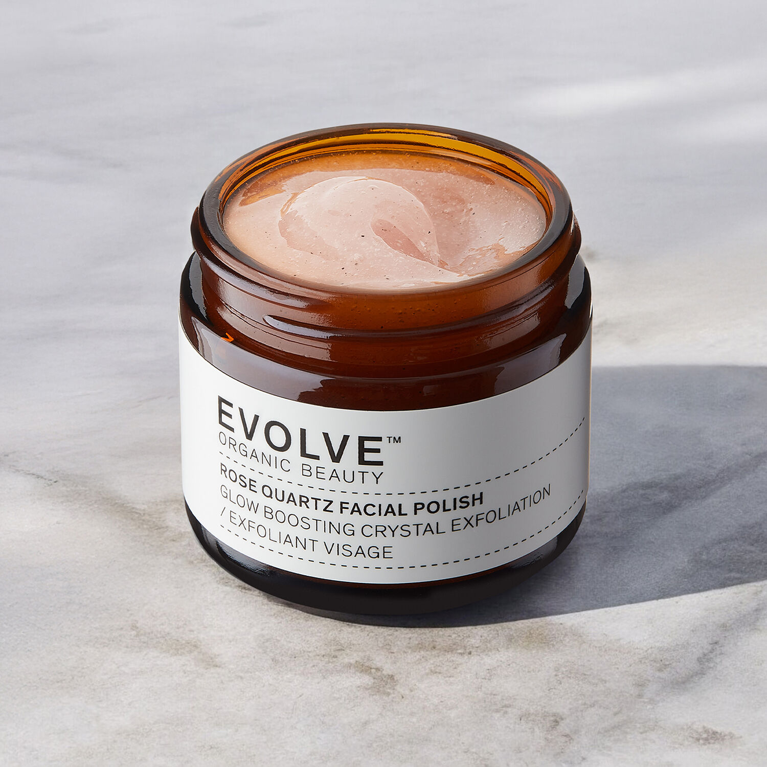 Rose Quartz Facial Polish - Exfoliant Visage au Quartz Rose 60ml