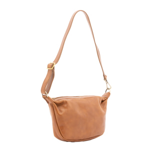 Borsa a spalla  unisex In Vera pelle Made in Italy 28x18x6 cm