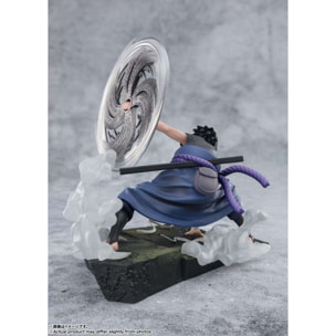 Naruto Figzero Sasuke Light E Dark Ext Statua Bandai