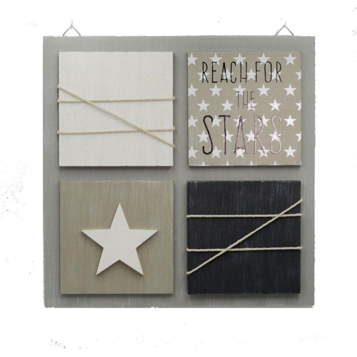 Portamemo da muro in legno cm30x30x2