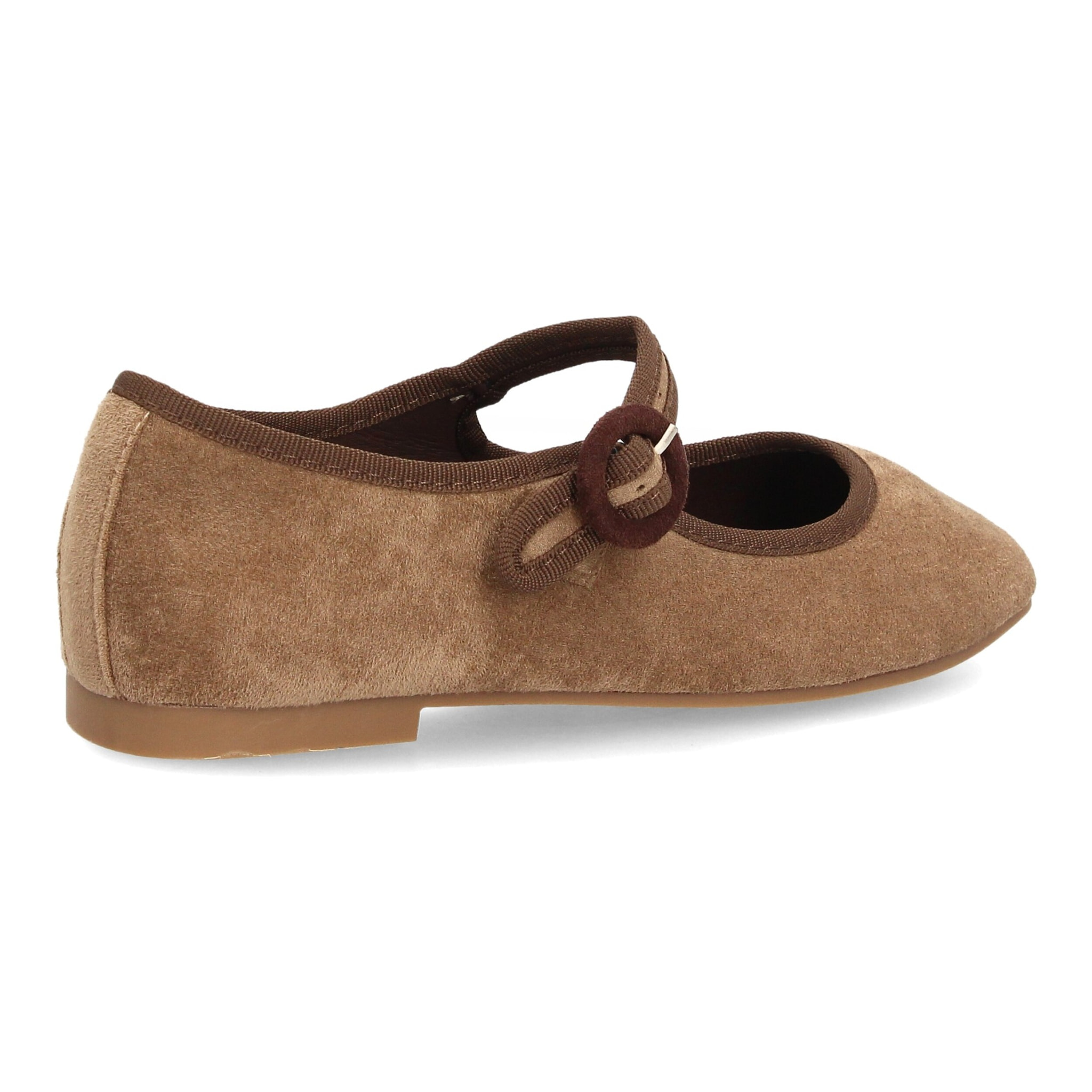 Bailarinas mujer con hebilla circular ajustable