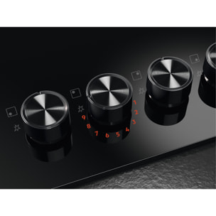 AEG Placa de gas Serie 8000 Flamelight de 90 cm HKB95453NB | Reacondicionado