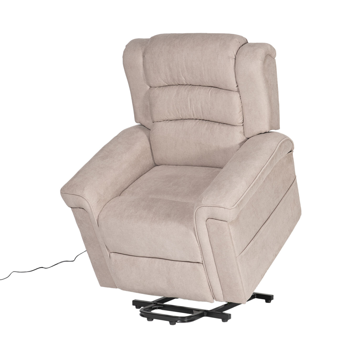 Fauteuil électrique inclinable BERNIE taupe