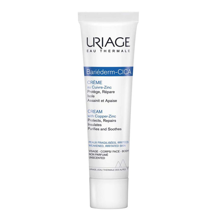Bariéderm - Cica-Crème - Réparatrice au Cuivre-Zinc