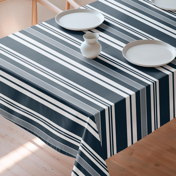 Nappe imprimée anti-tâches KALEA MARIN