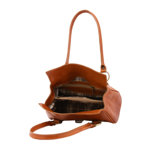 Borsa a mano da donna - Modello False - 100% pelle - 29.0 x 15.0 x 12.0 cm