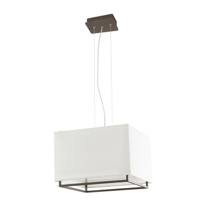 VESPER-2 Lampe suspension marron