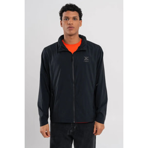 Cortavientos hombre TEAM negro