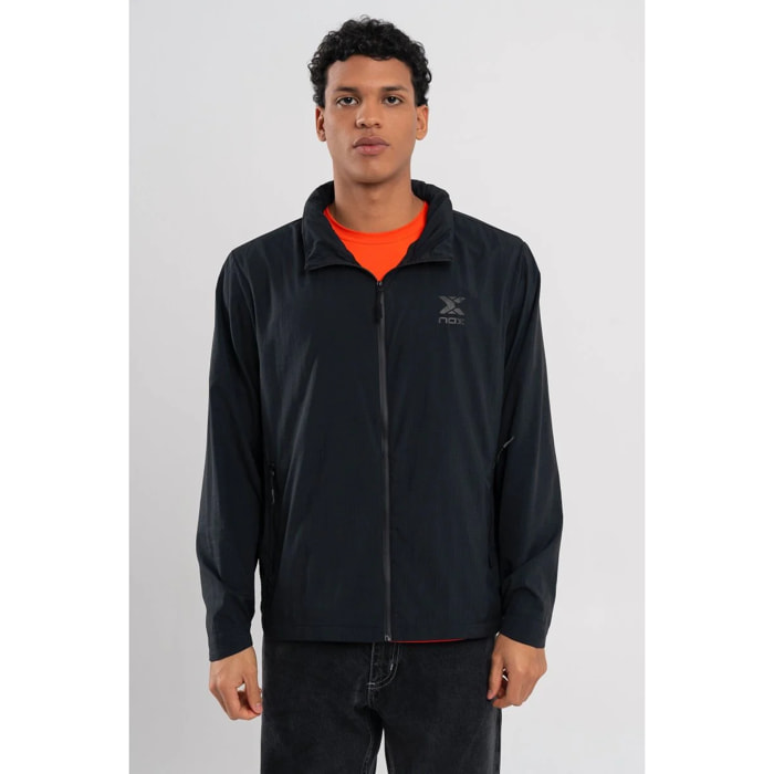 Cortavientos hombre TEAM negro