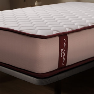 Cecotec Matelas Flow PureVital 1900 135x200 Multi-couche, hauteur de 21 cm, haut