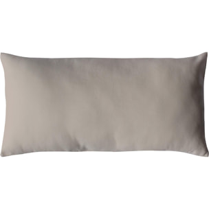 Coussin non déhoussable en coton uni - Naturel