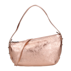 Borsa a spalla da donna In Vera pelle Made in Italy 26x15x10 cm