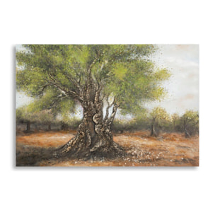 DIPINTO SU TELA OLIVO -C- CM 120X3,8X80