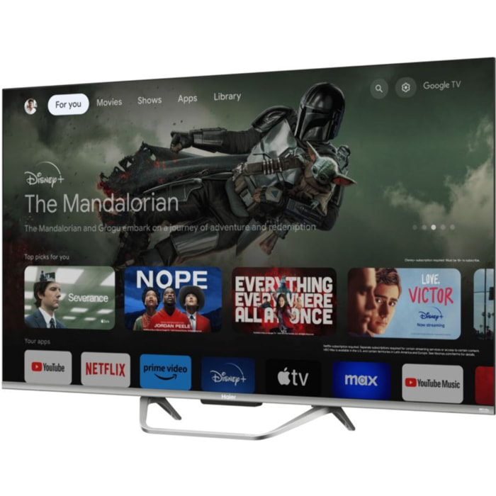TV QLED HAIER H55Q80FUX (2026) 55" (140 cm)