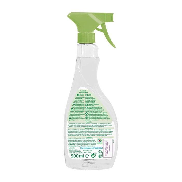 Pack 10x Baby quitamanchas Frosch 500 ml